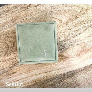 Van Cleef & Arpels Green Suede Hand Harness Jewelry Box